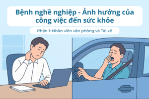 Bệnh nghề nghiệp – Ảnh hưởng của Công việc  đến Sức khỏe